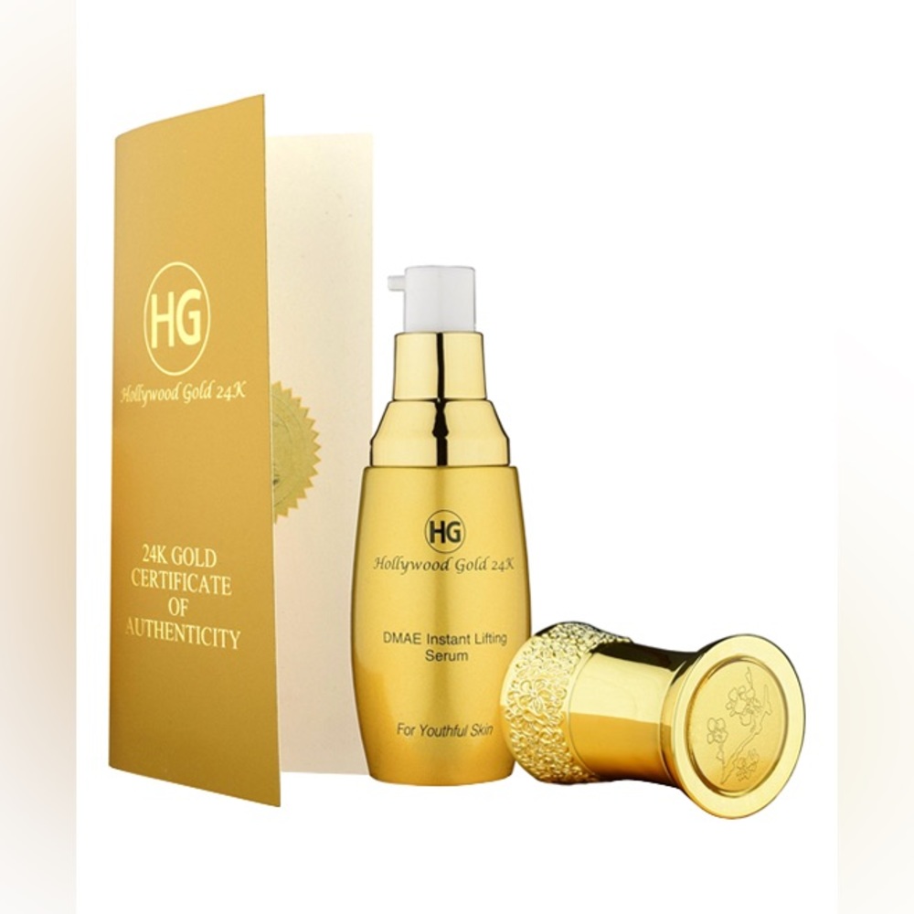 Hollywood Gold Luxury Skincare | 24K Gold Instant Lifting Serum 30ML / 1.09FL OZ